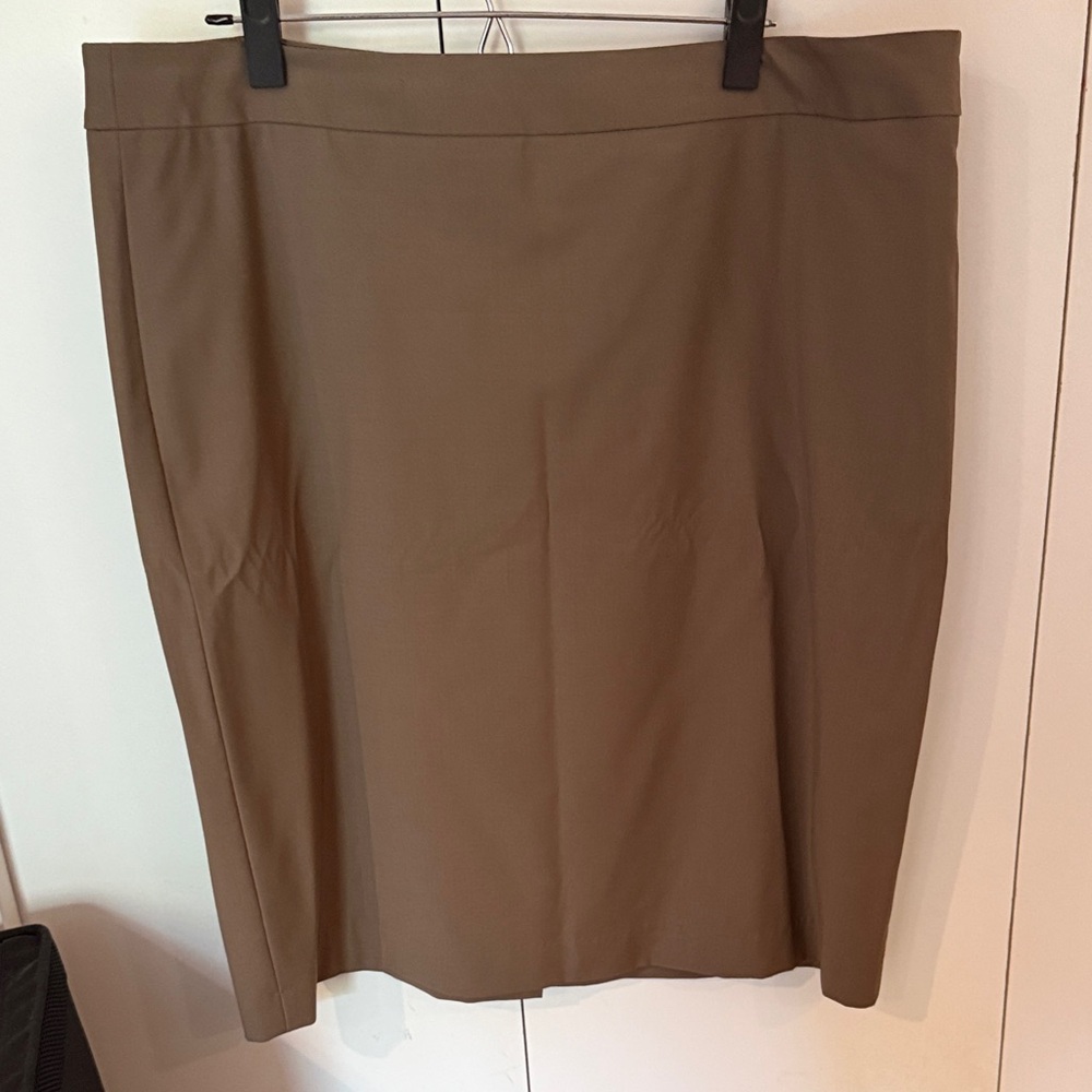 Talbots Women's Brown Pencil Skirt